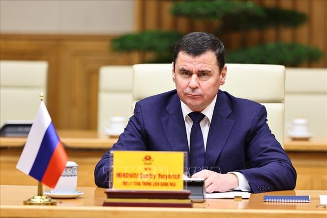 Trợ lý Tổng thống Nga Mironov Dmitry. Ảnh: Minh Đức – TTXVN