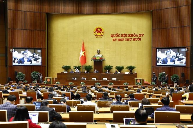 A view of the session. VNA Photo: Doãn Tấn