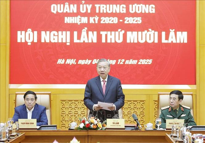 Tổng Bí thư Tô Lâm phát biểu. Ảnh: Thống Nhất – TTXVN