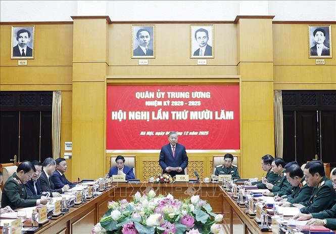 Tổng Bí thư Tô Lâm phát biểu. Ảnh: Thống Nhất – TTXVN