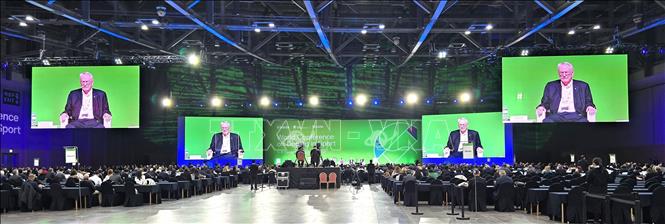 Quang cảnh Hội nghị. Ảnh: Đức Thắng - PV TTXVN tại Hàn Quốc 