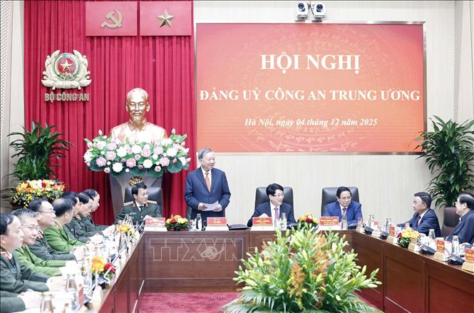 Tổng Bí thư Tô Lâm phát biểu. Ảnh: Thống Nhất – TTXVN