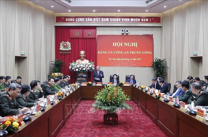 Tổng Bí thư Tô Lâm phát biểu. Ảnh: Thống Nhất – TTXVN