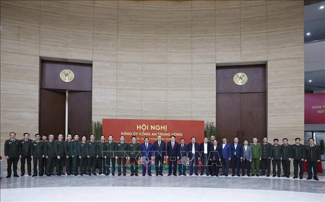 Tổng Bí thư Tô Lâm và các đại biểu. Ảnh: Thống Nhất – TTXVN