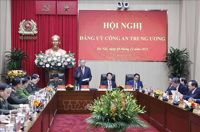 Tổng Bí thư Tô Lâm phát biểu. Ảnh: Thống Nhất – TTXVN