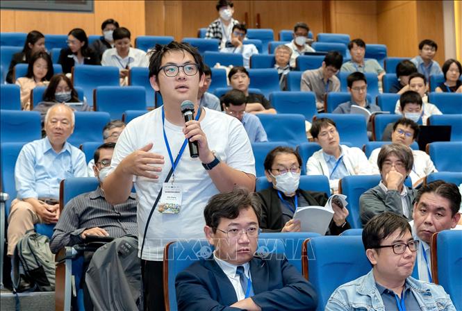 Đại biểu đóng góp ý kiến tại hội thảo. Ảnh: Mỹ Phương – TTXVN