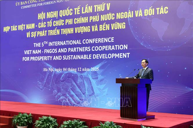 A view of the conference. VNA Photo: An Đăng