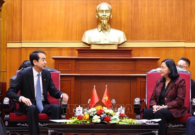 A view of the meeting. VNA Photo: Minh Đức