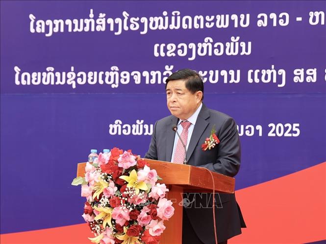 Phó Thủ tướng Chính phủ Nguyễn Chí Dũng phát biểu tại sự kiện. Ảnh: TTXVN phát