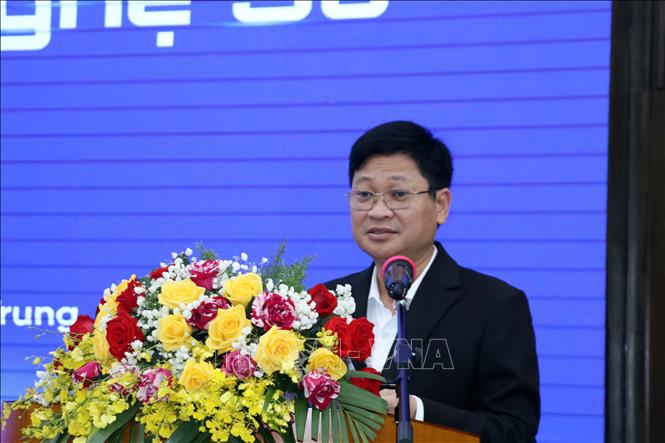 Ông Nguyễn Khắc Lịch, Cục trưởng Cục Công nghiệp Công nghệ thông tin phát biểu tại Hội thảo. Ảnh: Tiến Lực - TTXVN