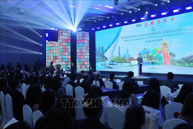 Quang cảnh diễn ra buổi lễ Công bố. Ảnh: Lê Đông - TTXVN