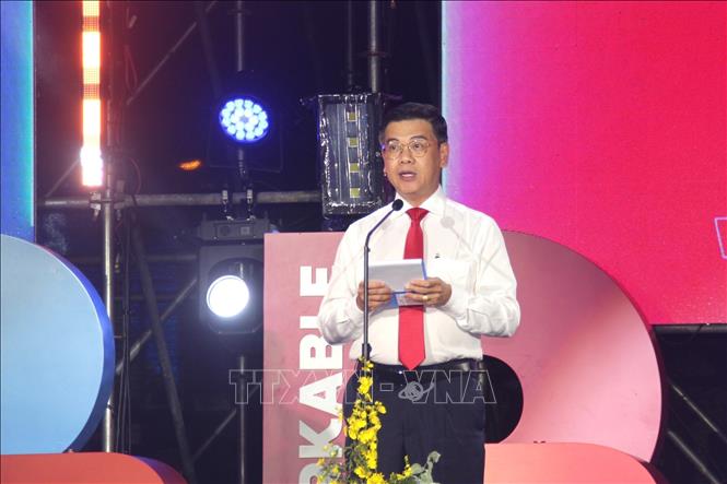 Ông Nguyễn Văn Dũng, Phó Chủ tịch UBND Thành phố Hồ Chí Minh phát biểu tại Lễ phát động. Ảnh: Mỹ Phương - TTXVN.