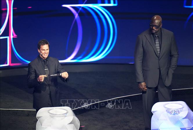 Lá thăm xếp tuyển Anh vào bảng L, tranh vé với tuyển Croatia, Ghana và Panama tại World Cup 2026. Ảnh: THX/TTXVN