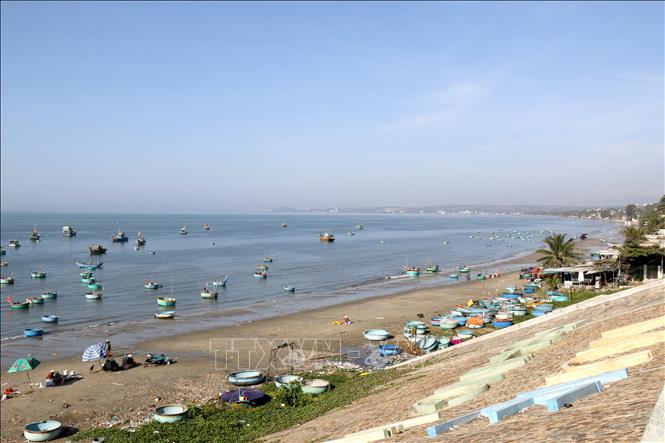 Scenic fishing village in Mui Ne, included in the Mui Ne National Tourist Area plan. VNA Photo: Nguyễn Thanh