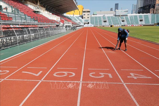 Các công đoạn cuối cùng đang được gấp rút hoàn thiện. Ảnh: Minh Quyết - PV TTXVN tại Thái Lan