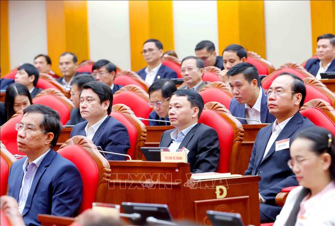 Đại biểu tham dự hội nghị. Ảnh: Phương Hoa – TTXVN