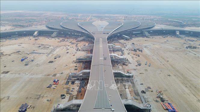 Nhà ga hành khách sân bay Long Thành. Ảnh: Công Phong - TTXVN