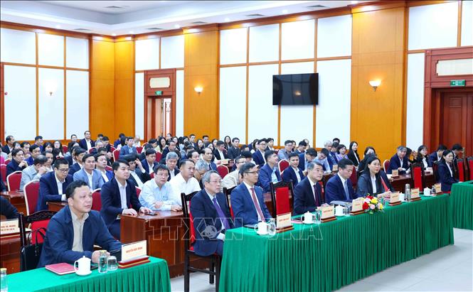 Đại biểu tham dự hội nghị. Ảnh: Phương Hoa - TTXVN