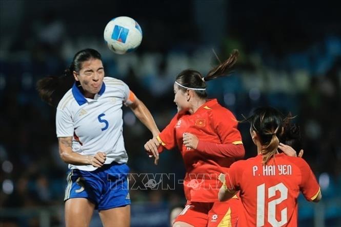 Kết thúc hiệp 1, hai đội hoà nhau 0-0. Ảnh: Minh Quyết - PV TTXVN tại Thái Lan