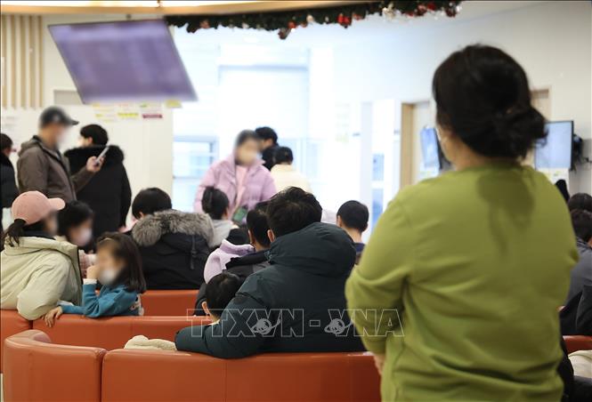 Bệnh nhân được điều trị tại bệnh viện ở Seoul, Hàn Quốc. Ảnh: Yonhap/TTXVN