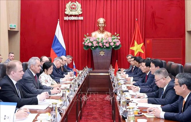 A view of the talks. VNA Photo: Phạm Kiên