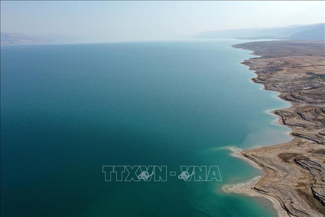(Tư liệu) Quang cảnh Biển Chết. Ảnh: THX/TTXVN