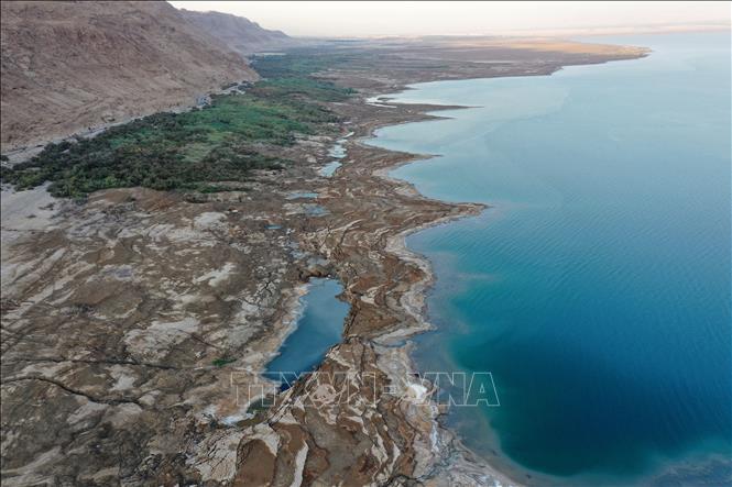 (Tư liệu) Quang cảnh Biển Chết, ngày 12/2/2025. Ảnh: THX/TTXVN