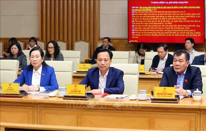 Các đại biểu tham dự hội nghị. Ảnh: Phạm Kiên - TTXVN