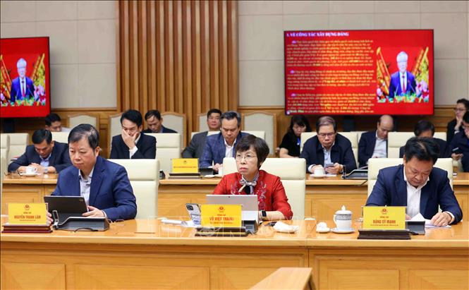 Các đại biểu tham dự hội nghị. Ảnh: Phạm Kiên - TTXVN