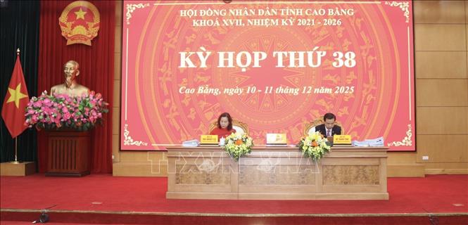 Chủ toạ Kỳ họp. Ảnh: Chu Hiệu-TTXVN