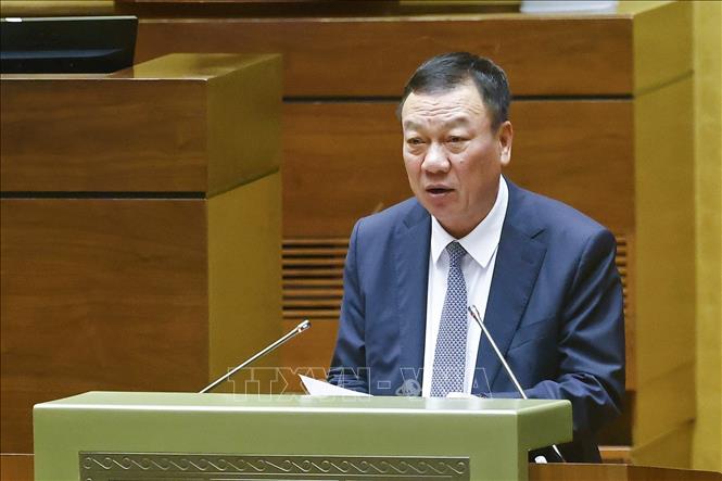 Quốc hội biểu quyết thông qua Luật sửa đổi, bổ sung một số điều của Luật Sở hữu trí tuệ. Ảnh: Doãn Tấn - TTXVN