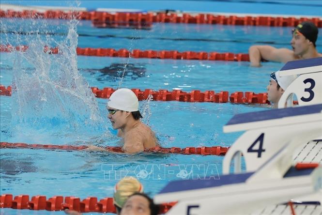 Trần Hưng Nguyên xuất sắc giành huy chương Vàng. Ảnh: Minh Quyết - PV TTXVN tại Thái Lan