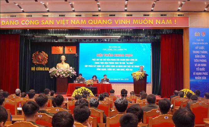 Quang cảnh hội thảo. Ảnh: Phạm Kiên - TTXVN