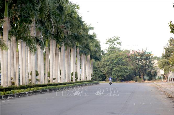 Tuyến đường Lê Duẩn sẽ được kết nối trực tiếp với dự án đường trung tâm Phan Thiết và đường cao tốc. Ảnh: Nguyễn Thanh - TTXVN