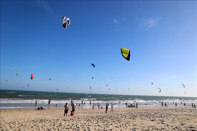 The beauty of Mui Ne beach. VNA Photo