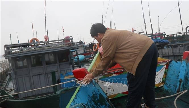 Với những tàu vẫn cố gắng bám biển, việc sản xuất kém hiệu quả càng khiến tài chính của ngư dân thêm kiệt quệ, gặp nhiều khó khăn. Ảnh: Văn Dũng-TTXVN