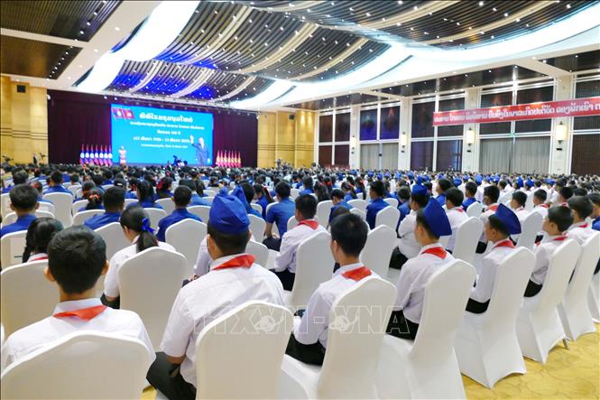 Quang cảnh Lễ kỷ niệm. Ảnh: Xuân Tú - PV TTXVN tại Lào