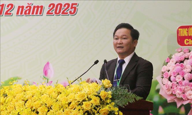 Ông Nguyễn Hữu Nguyên được chỉ định làm Chủ tịch Hội Nông dân tỉnh Đồng Nai nhiệm kỳ 2025 - 2030. Ảnh: Lê Xuân - TTXVN