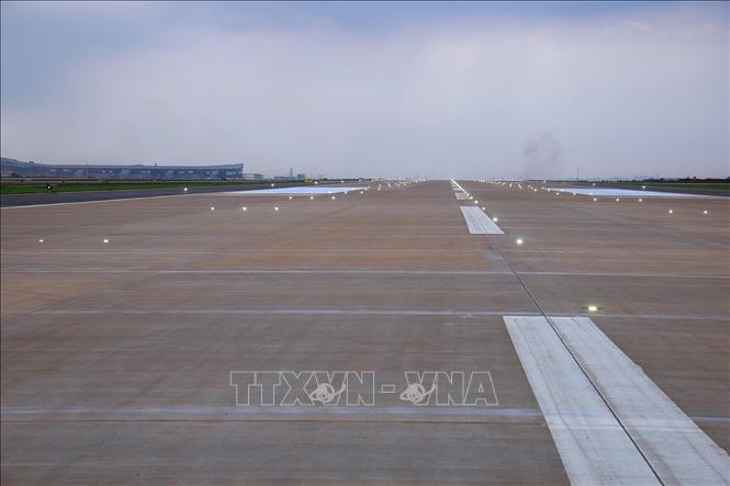 Đường cất hạ cánh Dự án cảng hàng không quốc tế Long Thành. Ảnh: Dương Giang-TTXVN
