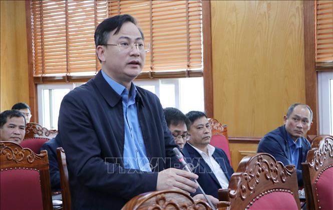 Các đại biểu đóng góp ý kiến tại Hội nghị. Ảnh: Nguyễn Oanh-TTXVN.