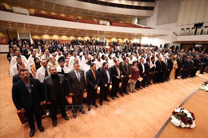 (Tư liệu) Quang cảnh một phiên họp Quốc hội Iraq tại Baghdad. Ảnh: THX/TTXVN