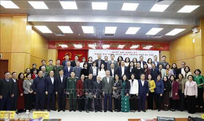 Tổng Bí thư Tô Lâm và các đại biểu. Ảnh: Thống Nhất – TTXVN