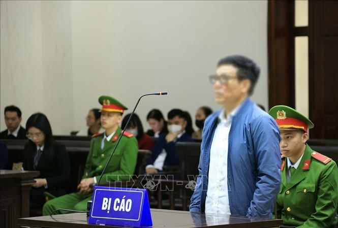 Bị cáo Lê Duy Thành, cựu Chủ tịch UBND tỉnh Vĩnh Phúc (cũ). Ảnh: Tuấn Anh - TTXVN