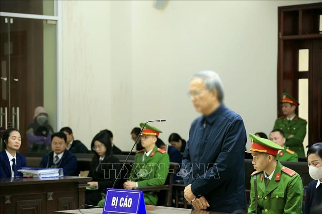 Bị cáo Phạm Văn Vọng, cựu Bí thư tỉnh Vĩnh Phúc (cũ). Ảnh: Tuấn Anh - TTXVN