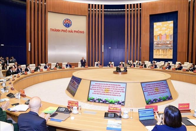 Quang cảnh cuộc làm việc. Ảnh: Minh Huệ-TTXVN