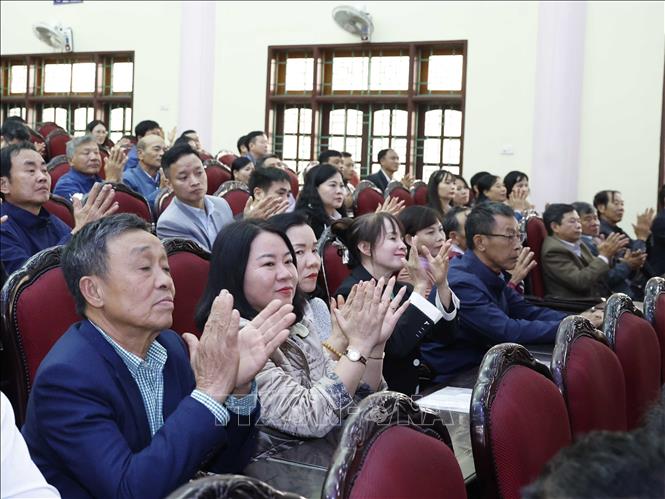 Các đại biểu tham dự. Ảnh: Thống Nhất – TTXVN