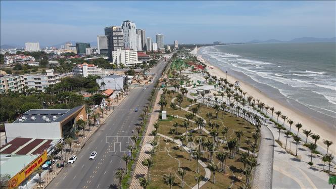 Dự án này kỳ vọng sẽ là nơi tạo không gian sinh hoạt cộng đồng, vui chơi, nghỉ dưỡng cho người dân và du khách đến với biển Vũng Tàu. Ảnh: Huỳnh Sơn - TTXVN