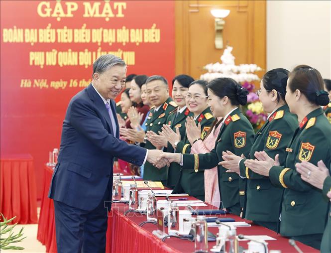 Tổng Bí thư Tô Lâm và các đại biểu. Ảnh: Thống Nhất – TTXVN