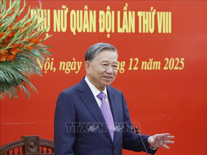 Tổng Bí thư Tô Lâm phát biểu. Ảnh: Thống Nhất – TTXVN