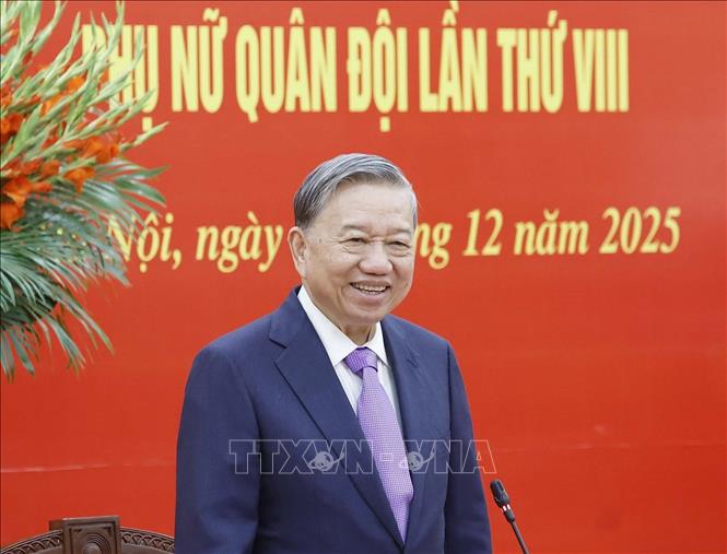 Tổng Bí thư Tô Lâm phát biểu. Ảnh: Thống Nhất – TTXVN